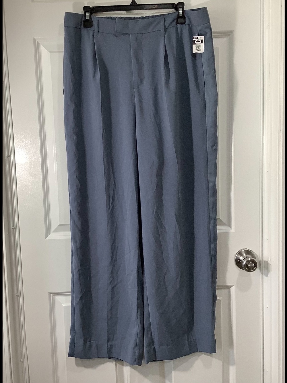 a new day women’s Wide-Leg Dress Pants in Slate Blue size 12. NWT.